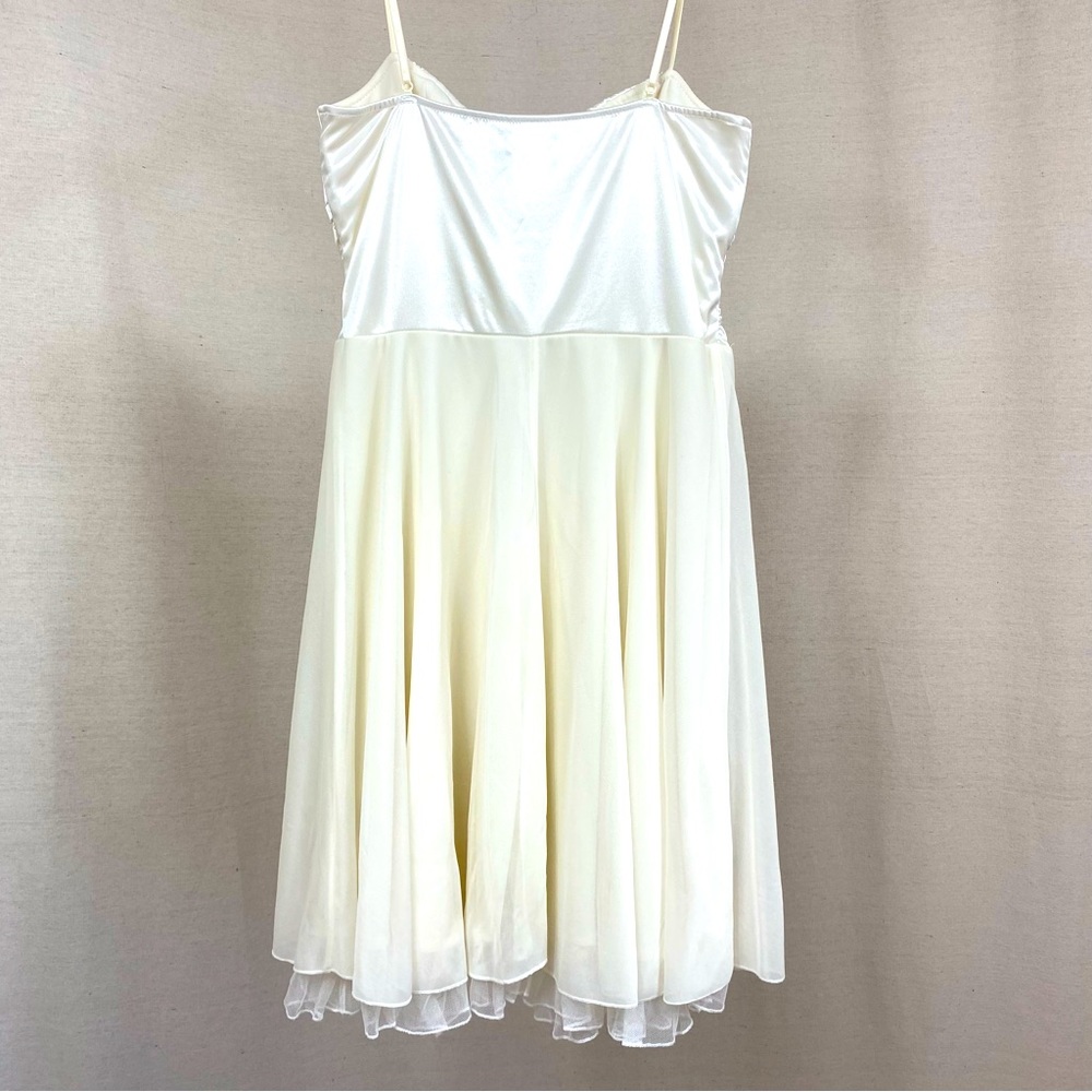 Ruby Rox Off White Spaghetti Strap Dress - Picture 4 of 7